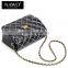 Leather Women Bags Cross Shoulder Sling Bags With Chain Strap
