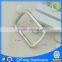 38mm rectangle square iron bag ring material