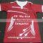 High Quality Rugby Uniforms,100% Polyester Rugby Wear