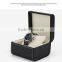 China Leather Factory Wholesale Custom Luxury Watch Box, Black Beautiful Gift Box