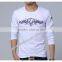 Printed Round-neck Men's Long Sleeve T-shirts