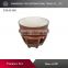 2016 new design ceramic pot with foundation high temperatura color glaze fondue set