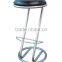Modern Z bar stool with footrest
