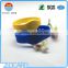 13.56mhz Adjustable NFC Silicone Wristband With Printable/Debossed Logo