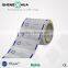 printable PET UHF 3m glue rfid tag for retail