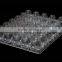 30 Packs clear transparent plastic quail egg cartons,30eggs quail packing tray