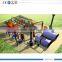 Energy saving type negative pressure crude oil refining distillation machine