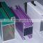 OEM manufacturing Hot sale high quality powder coated sliding door aluminum profile
