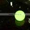water floating outdoor multi LED lighted chrismas sphere lights with remote control