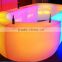 illuminated rechargeable battery operated party/event round led bar counter
