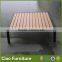 Aluminum frame high quality furniture garden sofa set with coffee table