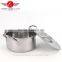 4pcs good selling in china market stainless steel soup pot set