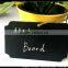 mini blackboard with hemp rope