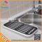 Kitchen Accessories Corner Dish Rack tray,plastic dish drainer tray