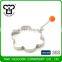 Latest arrival wholesale high quality flower shape egg fried tools with handles