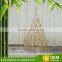 natural eco-friendly decorative Triangle bamboo trellis arbor garden folding trellis