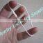 White Color Loop Hang Tag Rope Wax Cotton Cord