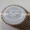 38mm fashion decorative ball head plastic gold color blocking pin in wheel packing