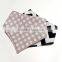 Grey and White Polka Dot Baby Bibs Factory Wholesale Baby Chevron Cotton Infant Bibs