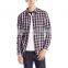 Formal Plaid Check Shirt Men Design Made in China