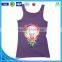  china custom 100 cotton muscle printed tank top wholesale