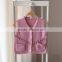 S32903W Cute crochet baby sweater vest 2017spring new European style cotton knitted waistcoat sweaters