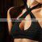 Runwaylover 5102 Sexy Fashion Sexy Corchet Sexy Cross Blue Crochet Bra and Panty Set