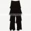 2017 Spring Womens Elegant Fancy Side Zip off Frilled Long Dress Pants