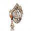 Butterfly Multicolor Water Drop Crystal Brooches Elegant Jewelry Animal Pin Brooches