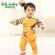 2015 100% Cotton Spring Autumn Baby Sets,Fashion Newborn Clothing Sets, Baby Boy Girl Clothes Suits(Shirt+Pants) Infant Set