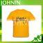 No MOQ silk screen printing simple design 100% cotton t-shirts
