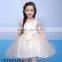 Blue Girls Kids Baby Flower Petals Party Wedding Gown Formal Fancy Dress 3-4Y