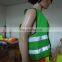 Cycling knitting 100%polyester 120gsm green reflective vest