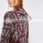 Womens Argyle Baggy Long Sleeve Woolen Kintted Cardigan Sweater