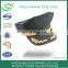 top quality black China made Military Peak Cap in bulk
