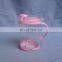 Clear plastic oil jugs
