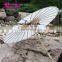 Amelie White Wedding Paper Parasol Umbrella