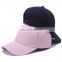 High Quality Wholesale Promotional Custom Plain Metal Buckle Cotton Baseball Cap