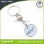 wholesale blank trolley coin keychain with custom design