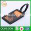 New Product Custom-Made Travel Luggage Tag Eco-Friendly Luggage Tag Silicon