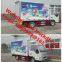 Customized JAC brand 4*2 LHD gasoline 1.5tons-2tons refrigerated minivan vehicle for sale, Cold room truck for sale