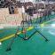 5.5m auto evaluation telescopic mast for video camera radio standing with tripod