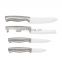 High quality food grade hollow handle stainless steel kitchen knives set