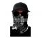 Wholesale Customized Seamless Multifunctional Headwear Outdoor Sports Soft Black Neck Gaiter Tube Bandana Face Mask