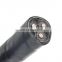 Black commercial 3 core electrical power cables YJV22