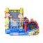 Happy Party Inflatable Commercial Bounce House With Slide For Sale