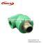 Green ppr plumbing plastic material pipe male elbow fitting