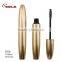 Gold Brushed finishing Fiber Lash Mascara Empty Container