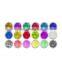 Small size Hexagon Shape 18 Colors Nail sparkling paillette spangles Set for nail art decoration