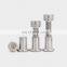 male and female  Brass stainless steel  m3 m4  Chicago Screw  binding post  screw